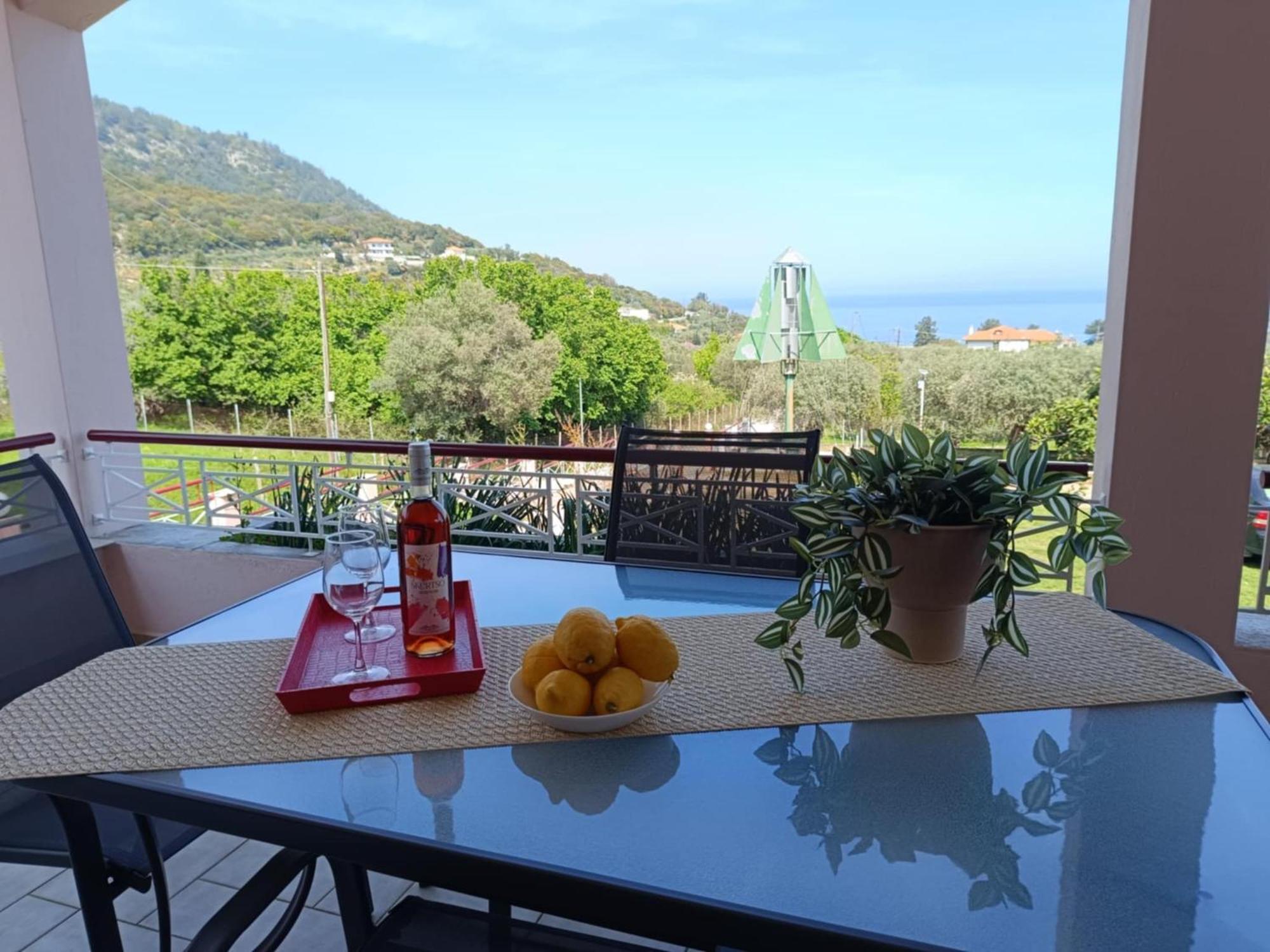 Villa Melina 1 Коинира Экстерьер фото