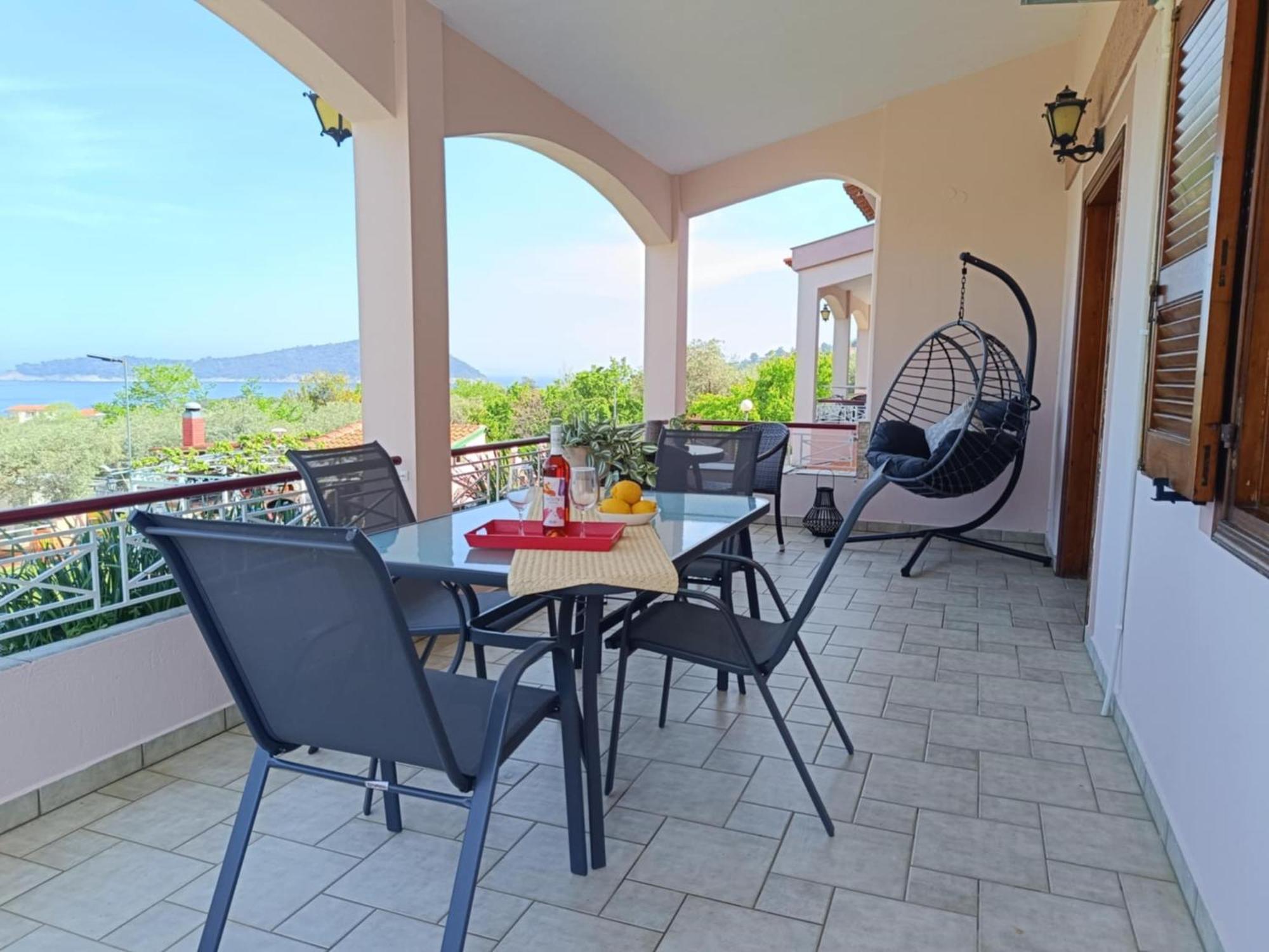 Villa Melina 1 Коинира Экстерьер фото